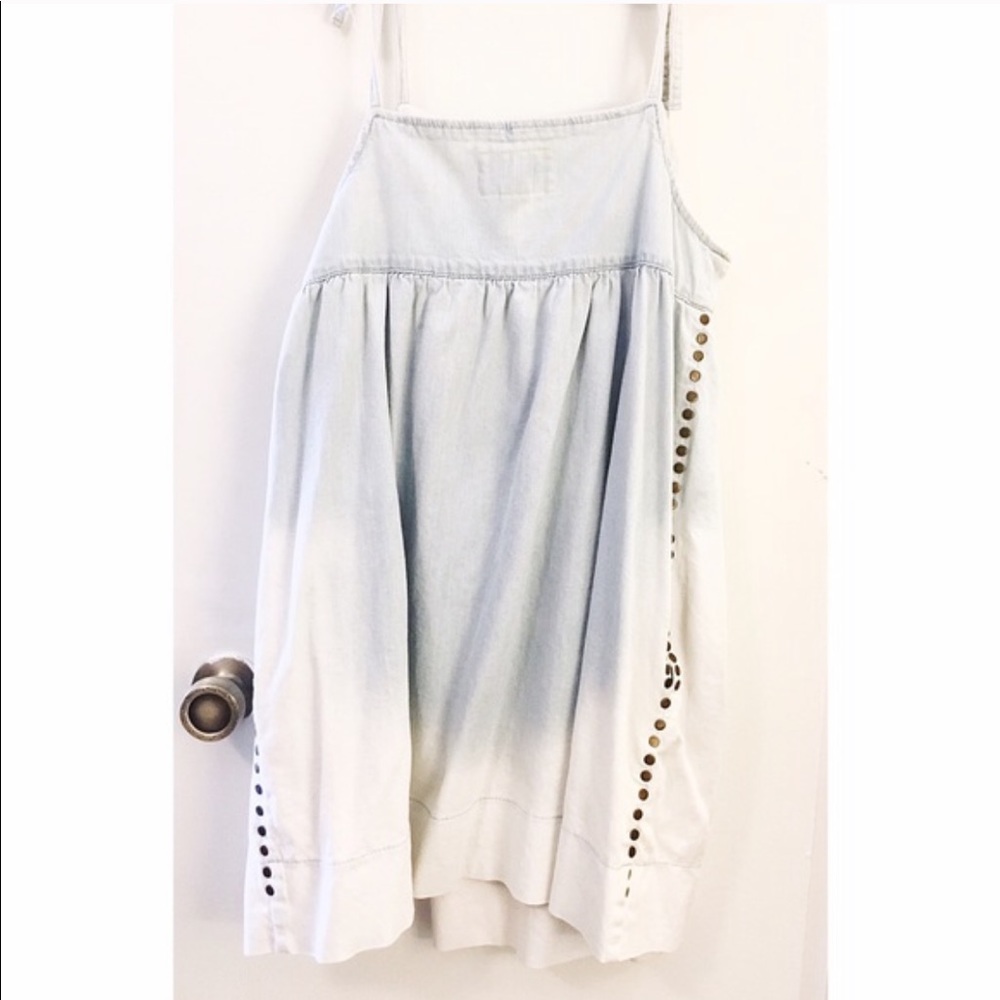BCBG Denim Ombré Tunic Dress sz 12
